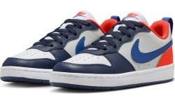 Nike Court Borough Low sneakers, juniors, Blue Orange DV5456 401