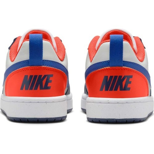Подростковые кроссовки Nike Court Borough Low Blue Orange DV5456 401