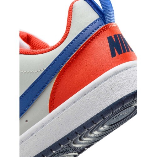 Nike Court Borough Low sneakers, juniors, Blue Orange DV5456 401