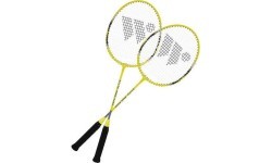 Badmintono rinkinys Nils ALUMTEC 4466: 2 raketės + 3 smiginio strėlytės + tinklelis