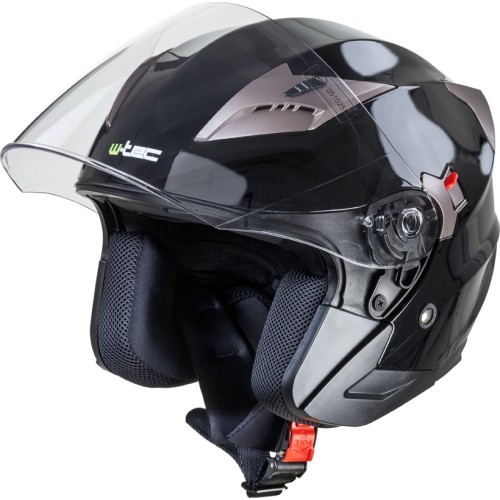 Motorcycle Helmet W-TEC Putta - Black-Bronze