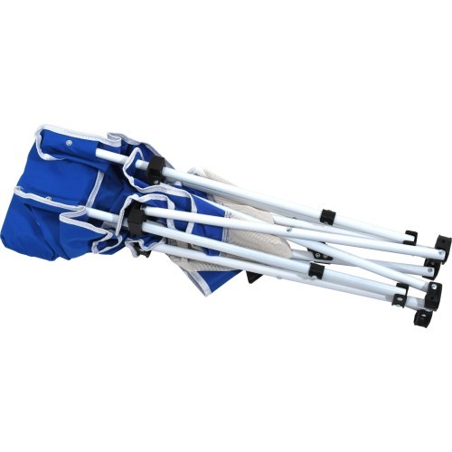 Foldable Camping Lounger Cattara Larisa - Blue