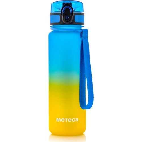 Спортивная бутылка для воды Meteor - Blue/yellow