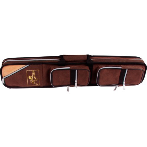 Billiard Cue Bag Laperti De Luxe 4B-8S, Brown