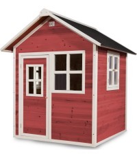 EXIT Loft 100 wooden playhouse - red