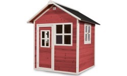 EXIT Loft 100 wooden playhouse - red