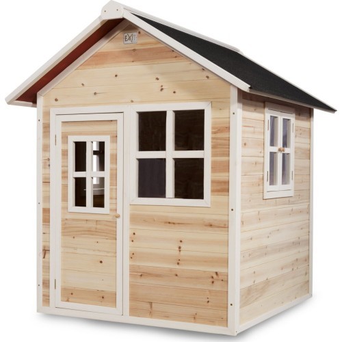 EXIT Loft 100 wooden playhouse - natural