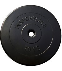 Svoris grifui su cementiniu užpildu 30mm inSPORTline 10kg