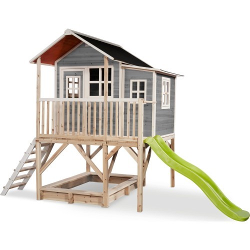 EXIT Loft 550 wooden playhouse - grey