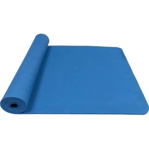 Yoga Mat Yate TPE, Dark Blue, 195x61x0.6cm