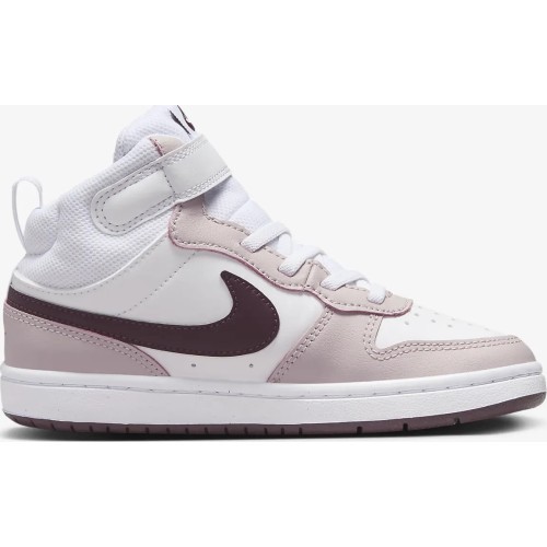 Детские кроссовки Nike Court Borough Mid 2 White Violet CD7783 118