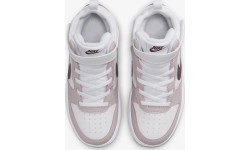Nike Court Borough Mid 2 sneakers, kids, White Violet CD7783 118