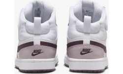 Nike Court Borough Mid 2 sneakers, kids, White Violet CD7783 118
