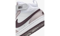 Nike Court Borough Mid 2 sneakers, kids, White Violet CD7783 118