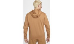 Мужская толстовка Nike Nsw Club Hoodie Po Bb Fleece Brown BV2654 224