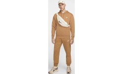 Nike Džemperis Vyrams Nsw Club Hoodie Po Bb Fleece Brown BV2654 224