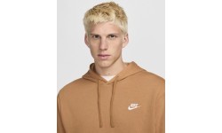 Мужская толстовка Nike Nsw Club Hoodie Po Bb Fleece Brown BV2654 224