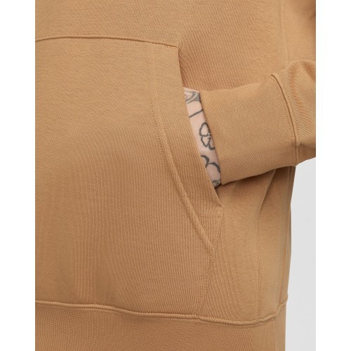 Мужская толстовка Nike Nsw Club Hoodie Po Bb Fleece Brown BV2654 224