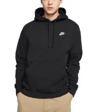 Мужская толстовка Nike NSW Club Hoodie PO BB, чёрная BV2654 010