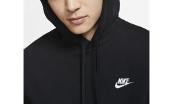 Nike NSW Club Hoodie PO BB men's sweatshirt, black BV2654 010