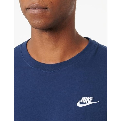 Мужская футболка Nike NSW Club Tee тёмно-синяя AR4997 410 M