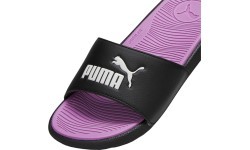 Женские шлёпанцы Puma Cool Cat 2.0 Wns Black Lillac 389108 04