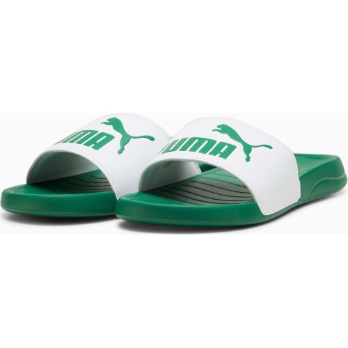 Puma Popcat 20 Men's Slides Green White 372279 40
