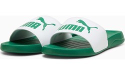 Puma Popcat 20 Men's Slides Green White 372279 40