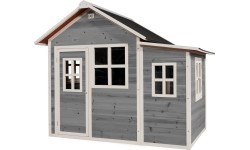 Деревянный игровой домик EXIT Loft 150, серый