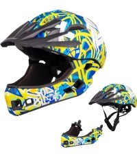 Downhill Helmet W-TEC Delgada - Freestyle Blue
