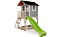 Деревянный игровой домик EXIT Loft 700 – серый