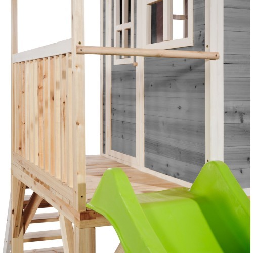EXIT Loft 700 wooden playhouse - grey