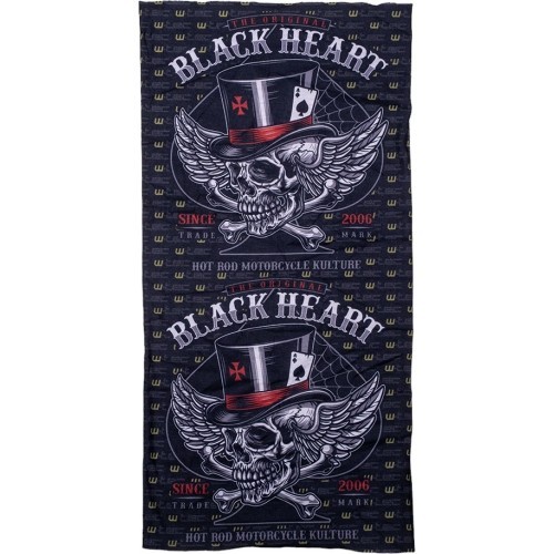 Multifunctional Neck Warmer W-TEC Black Heart Scarfest - Wings Skull