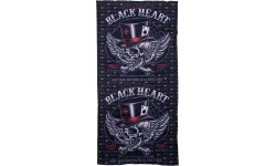 Multifunctional Neck Warmer W-TEC Black Heart Scarfest - Wings Skull