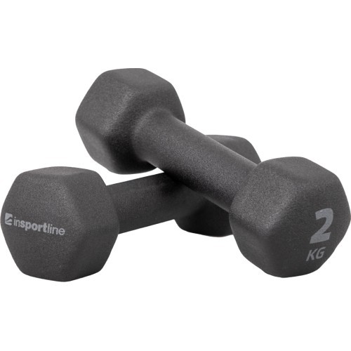 Neopreniniai hanteliai inSPORTline ON-X Renbell 2 x 2 kg