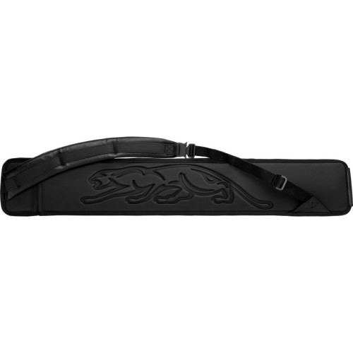 Kietas dėklas bilijardo lazdai Predator Urbain, juodai geltonas, 2x4, 85 cm