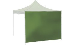 Šoninės sienelės pramoginei palapinei 2x3 m, 210D, žalios, vandeniui atsparios
