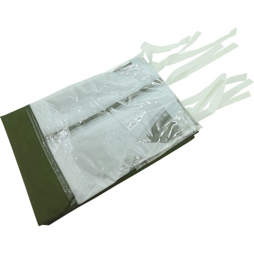Sidewalls for party tent WINDOW 2x3m 420D green WATERPROOF