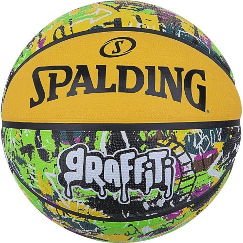 Spalding Graffiti basketball yellow size 7