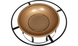 Fireplace with a Lid Cattara Etna