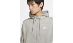 Nike Džemperis Vyrams Nsw Club Hoodie Fz Ft Gray BV2648 063