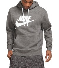 Nike Džemperis Vyrams M Nsw Club Hoodie Po BB GX Fleece Gray BV2973 071