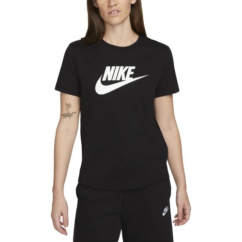 Nike W NSW Club SS Tee Icn Ftra Women's T-Shirt Black DX7906 010