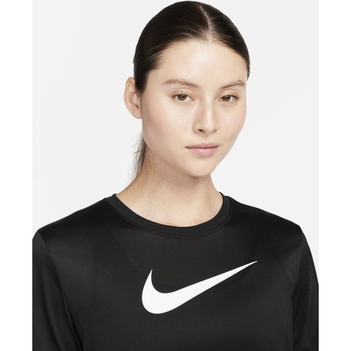 Nike Palaidinė Moterims W Nk Df Tee Rlgnd Hbr Black FQ4975 011