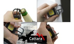 Фонарь COB 600lm MULTI TRIPOD со штативом