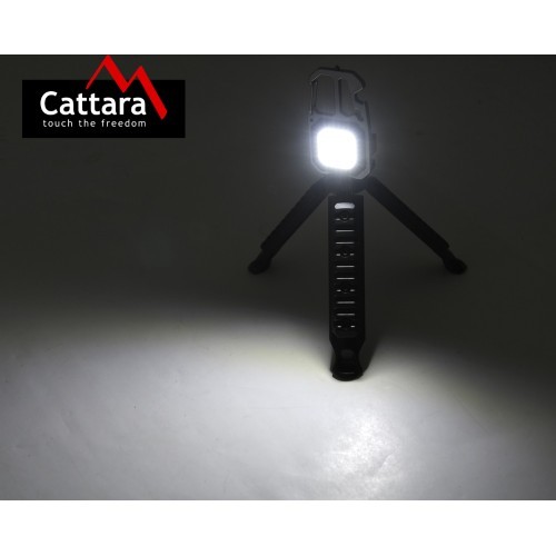 Фонарь COB 600lm MULTI TRIPOD со штативом
