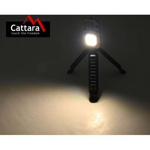 Фонарь COB 600lm MULTI TRIPOD со штативом