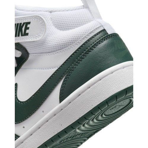 Nike Court Borough Mid 2 Junior Sneakers White Green CD7782 119