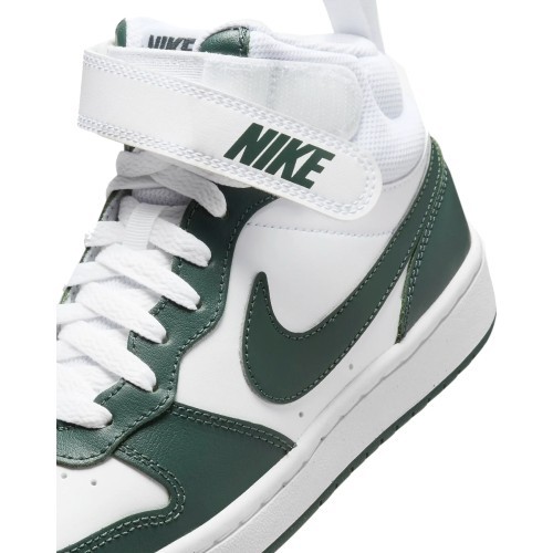 Nike Court Borough Mid 2 Junior Sneakers White Green CD7782 119