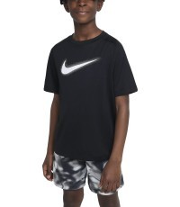 Nike Marškinėliai Paaugliams B Nk Df Multi+ Ss Top Hbr Black DX5386 010